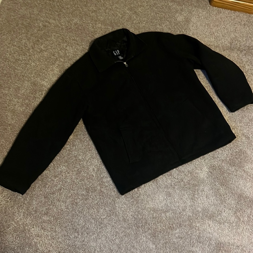 Gap lined wool coat mens size XL. Inner pockets.